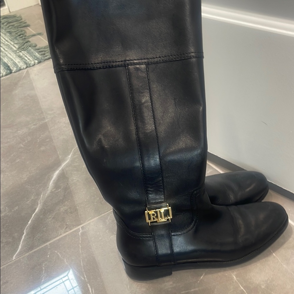 RLX Ralph Lauren Black Winter & Rain Boots